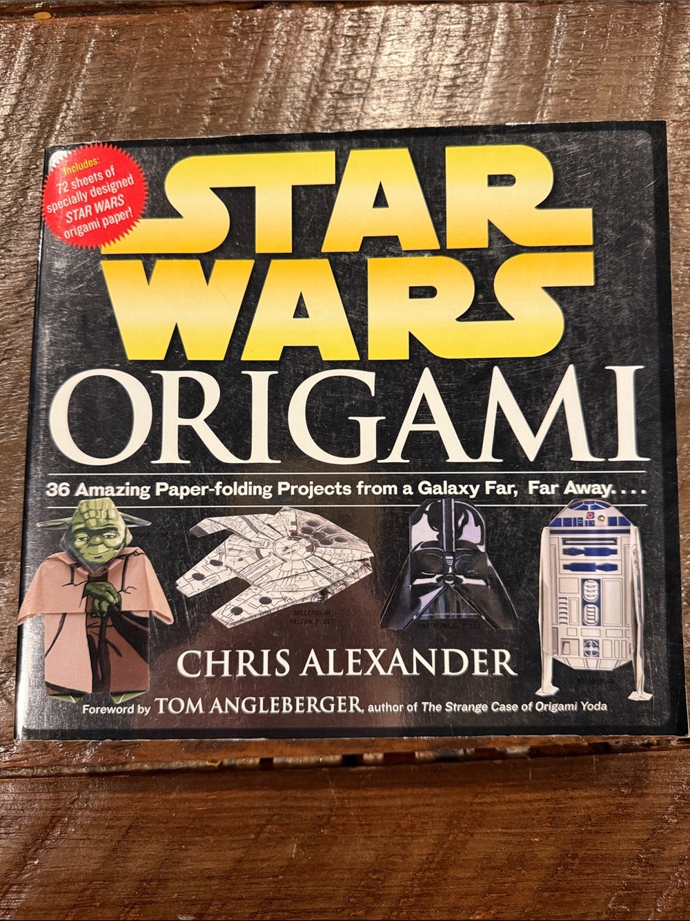 Star Wars Origami Book - Black & Yellow Cover
